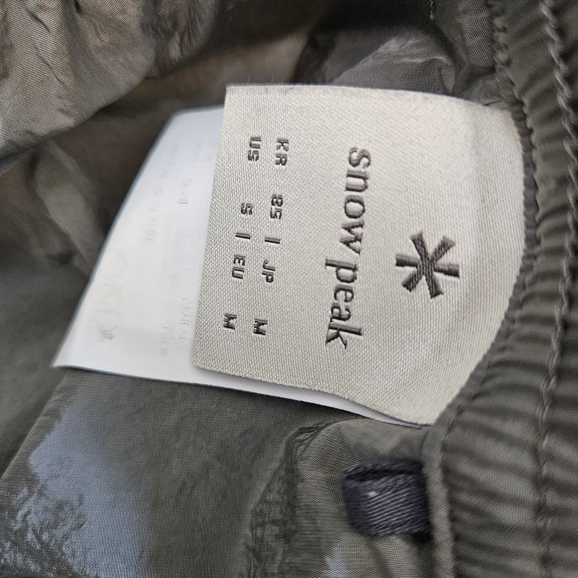 스노우피크 나일론 밴딩 조거팬츠 남자32~33 상품이미지3