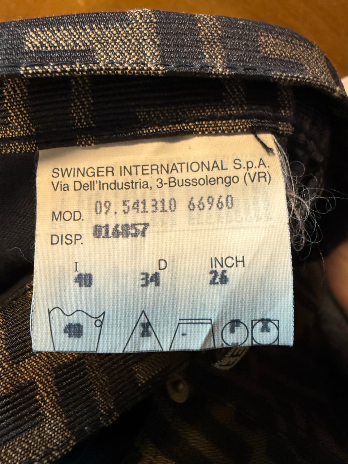 FENDI 주카 패턴 데님 스커트 (허리24~25인치) 상품이미지6