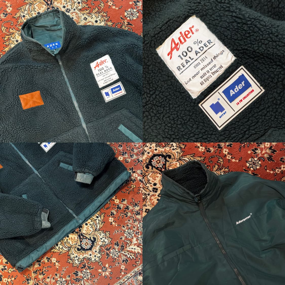 아더에러 리버시블 플리스 자켓 (2XL-3XL) 후리스 상품이미지9