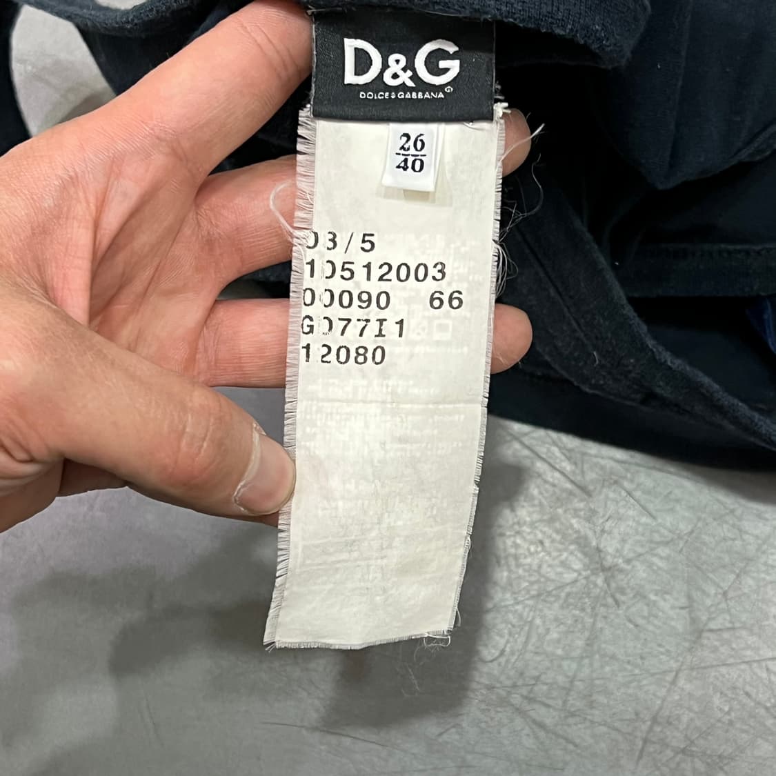  돌체앤가바나 프린팅 슬리브리스 탑 +명품감정서 y16254 상품이미지6