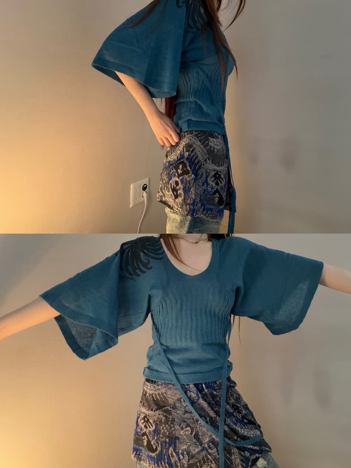 miss sixty kimono strap knit 상품이미지3