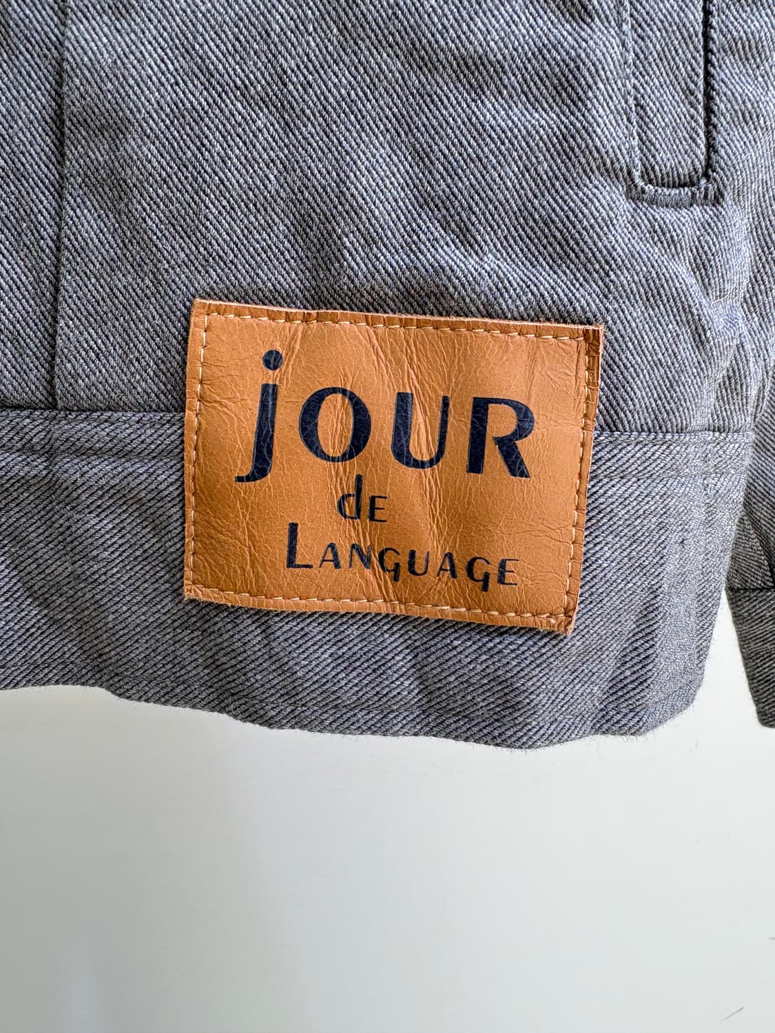 JOUR DE LANGUAGE (Made in Japan) 데님자켓 상품이미지9