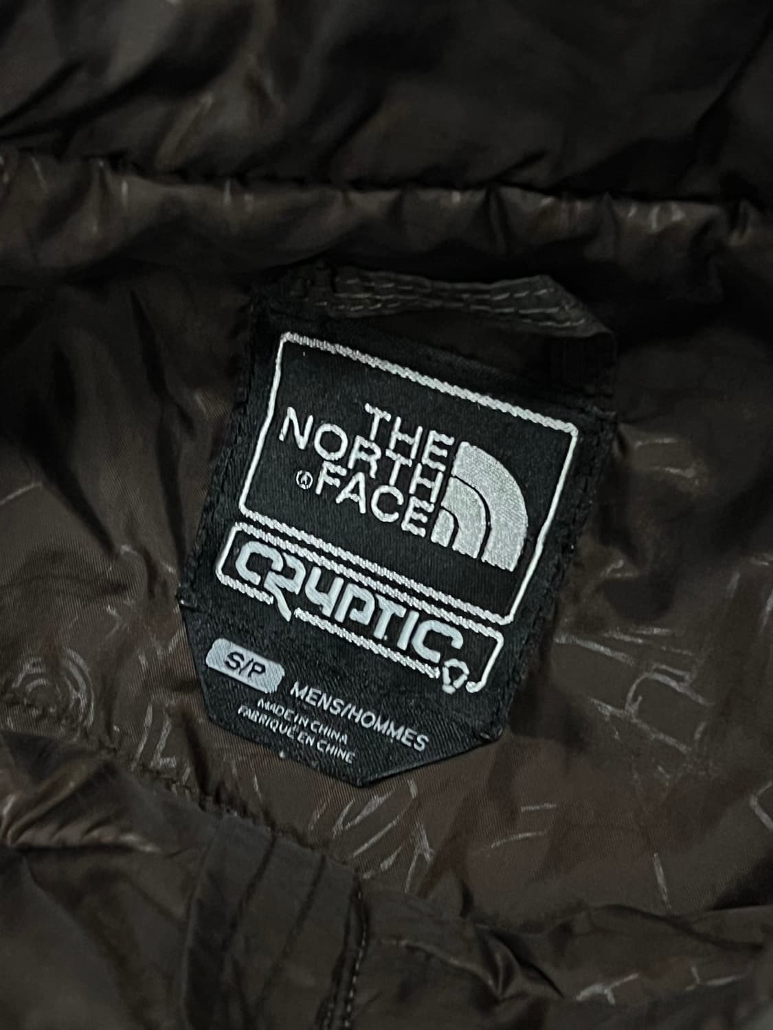 (S) 노스페이스 항공 우븐 점퍼 브라운 상품이미지3