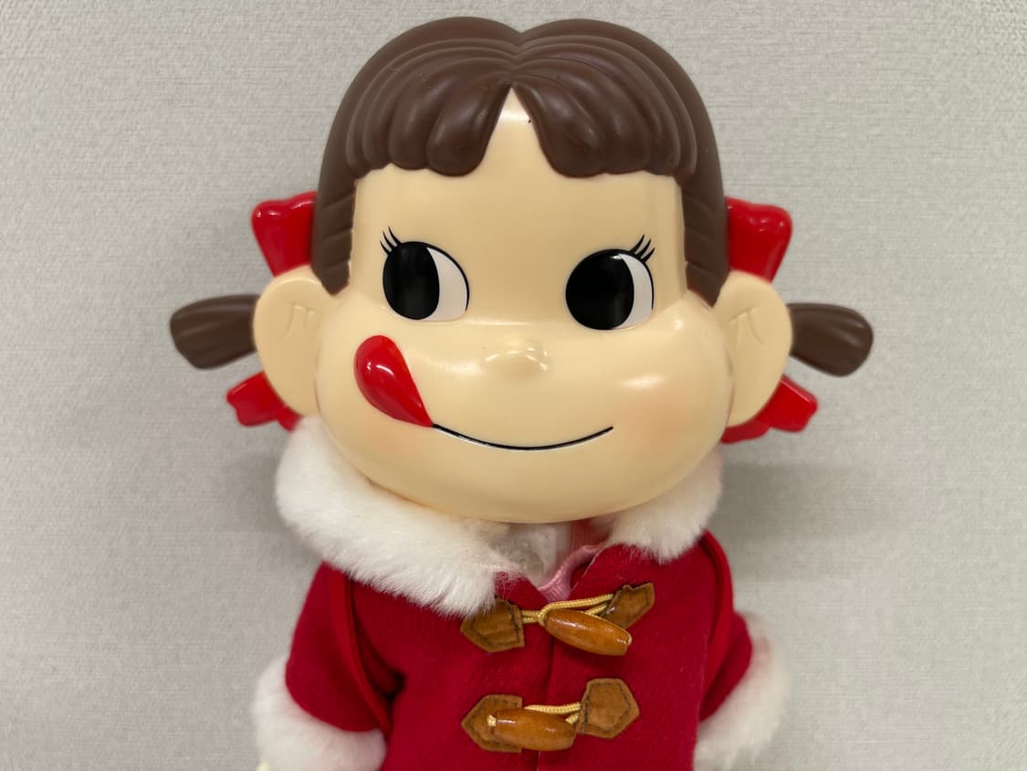 페코짱 밀키 레드 코트 2004 인형 상품이미지3