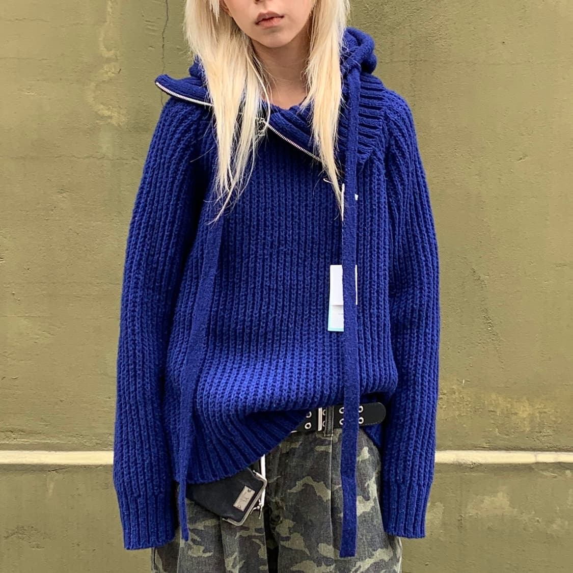 Bed J.W. Ford 후드 하이넥 스웨터 상품이미지8