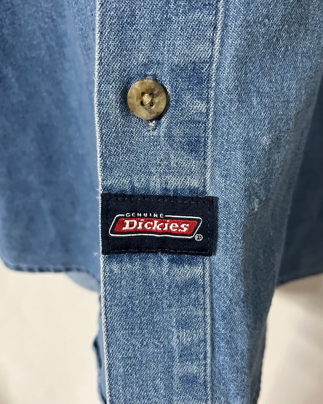 디키즈 오버사이즈 데님 셔츠 상품이미지6