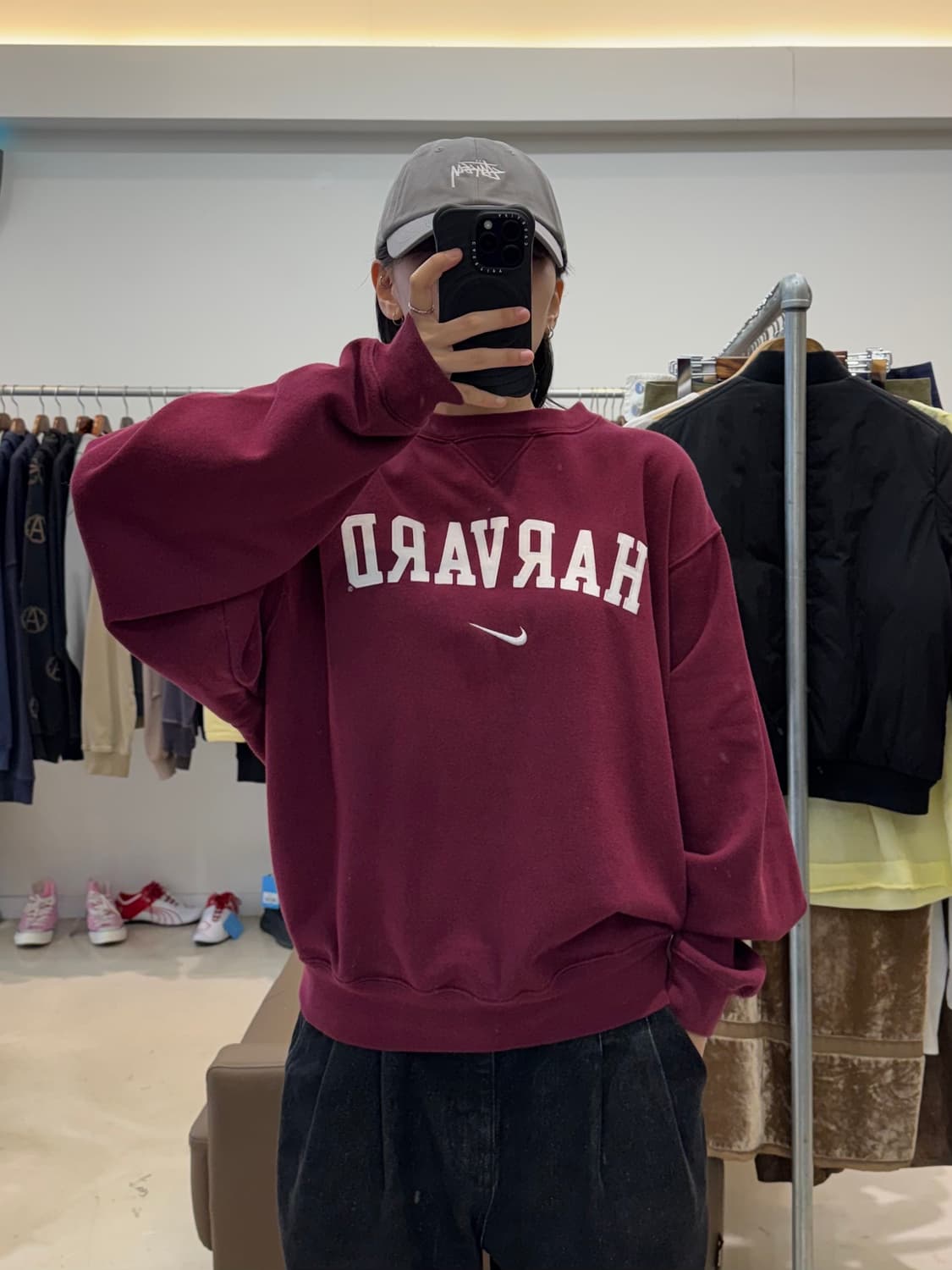 90s 나이키 하버드 맨투맨  상품이미지7