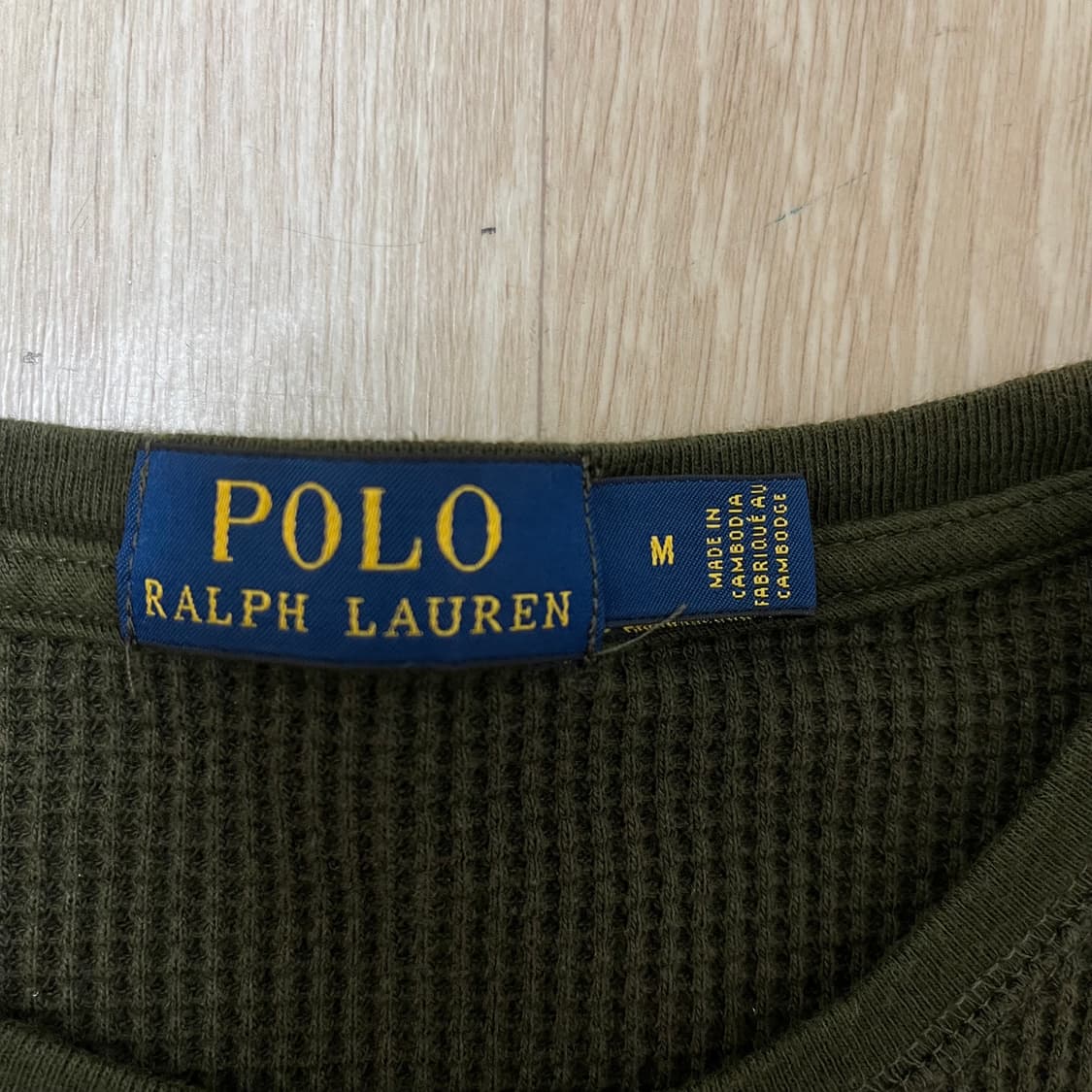 폴로 랄프로렌 여성 와플 니트 롱슬리브 M(95) 상품이미지3