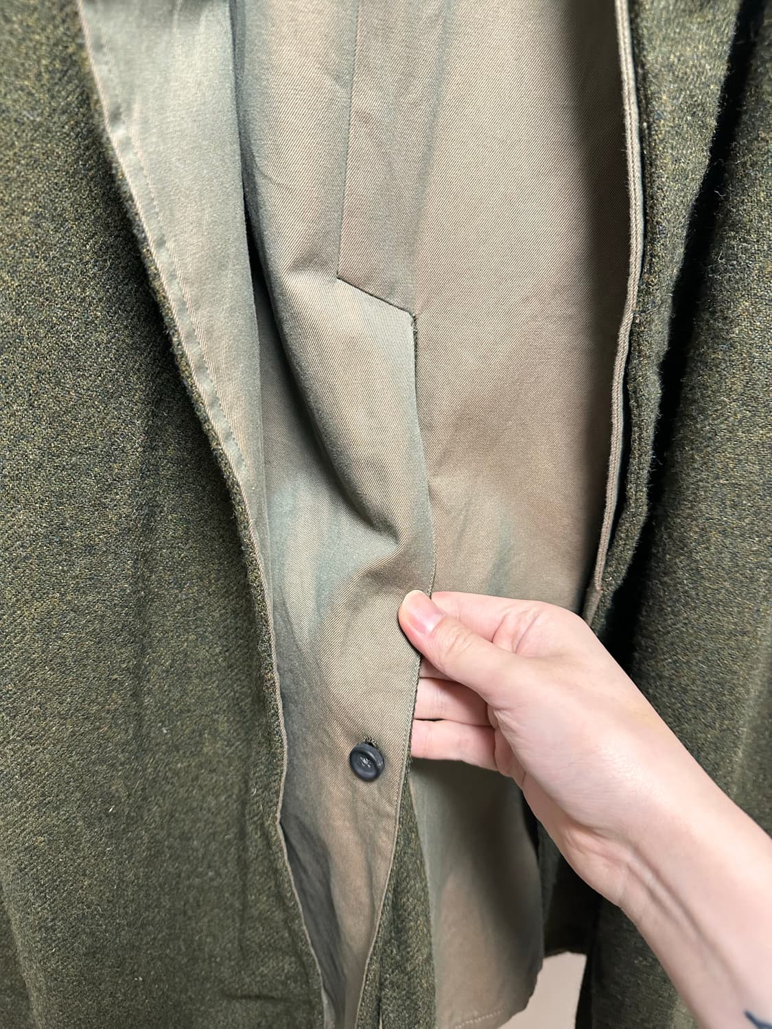 아프레쎄 로밧트위드 울 코트  상품이미지5