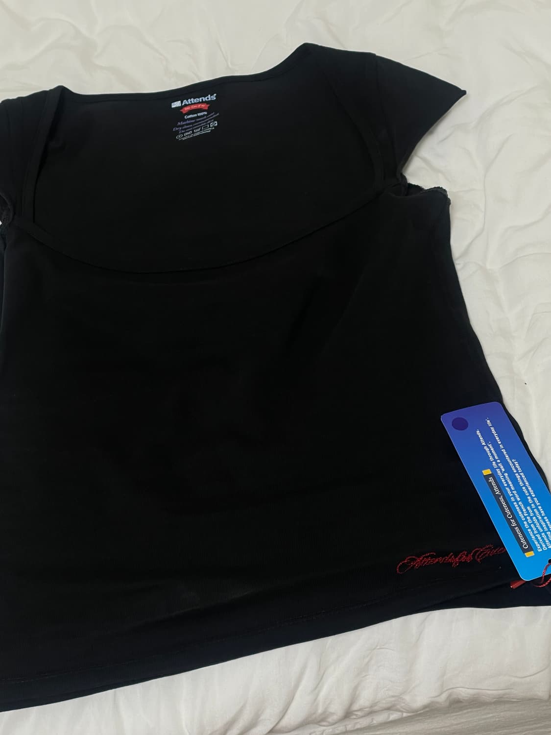 Froufrou tee shirt (Black) 상품이미지4