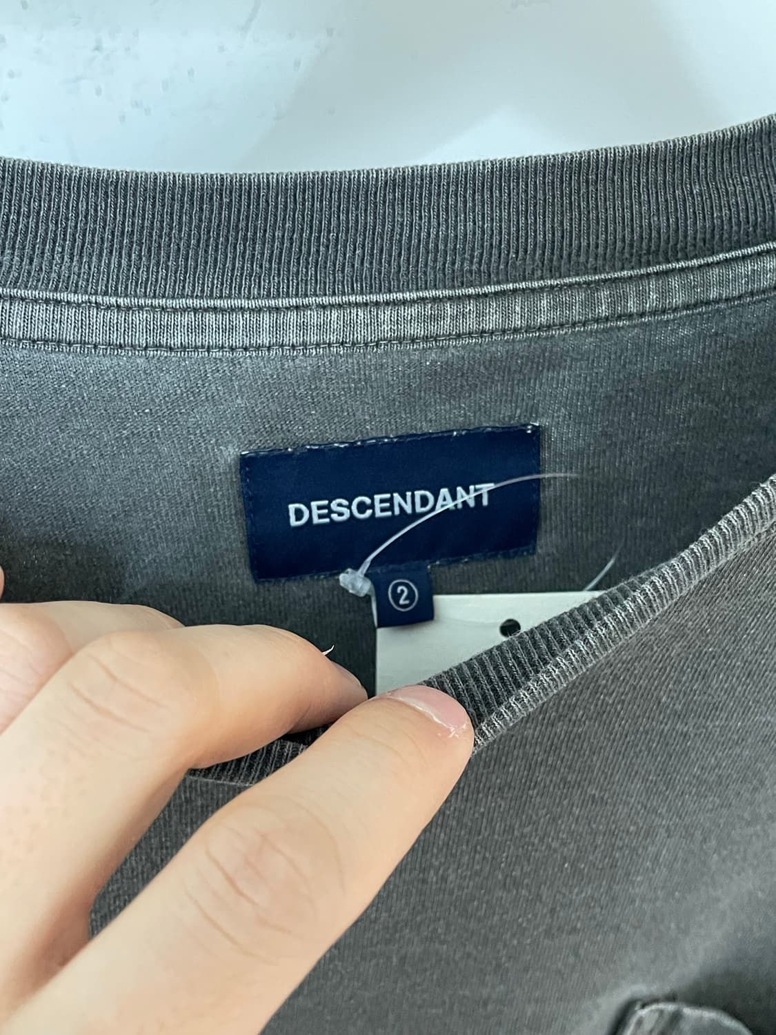 Descendant 피그먼트 레이어드 티셔츠 (2) 상품이미지4