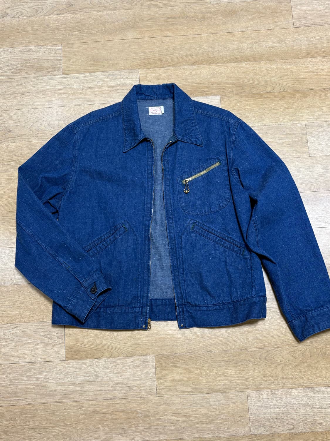 (40)트로피클로딩 데님 스포츠자켓 엣라코 프리휠러스 리얼맥코이 상품이미지1