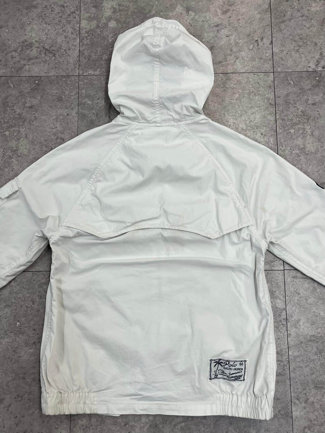 폴로 랄프로렌 빅포니 후드 자켓 화이트 L #csz2975 상품이미지7