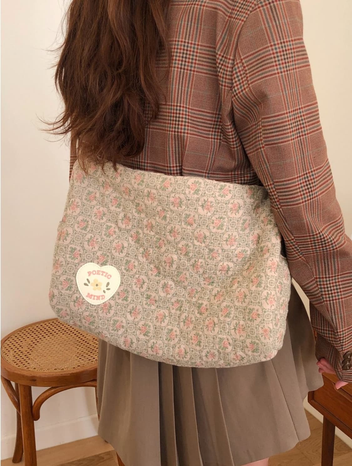 반택포) ovuni 오부니 가방 더플백 floweret 새상품 상품이미지3