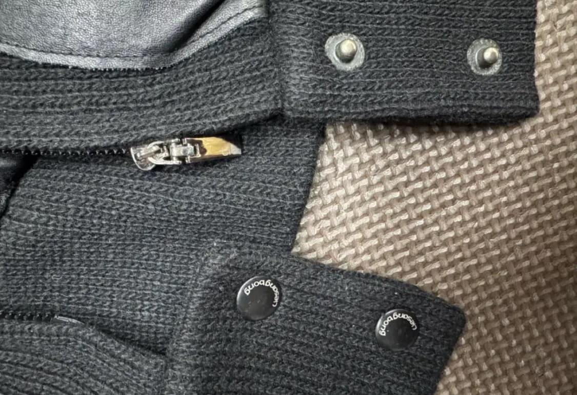 이상봉 램스킨 아플리케 울니트 자켓 상품이미지4