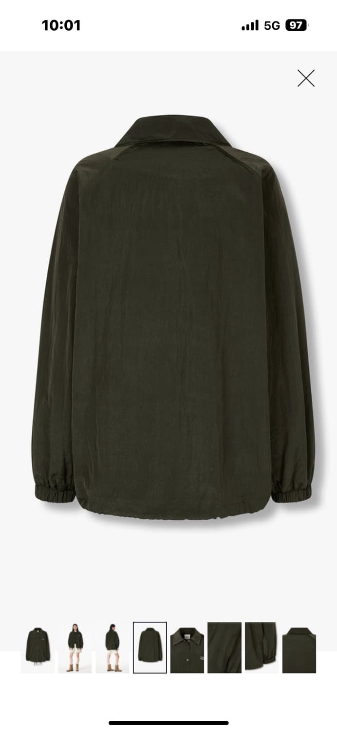 톰보이 오버핏 블루종 상품이미지4