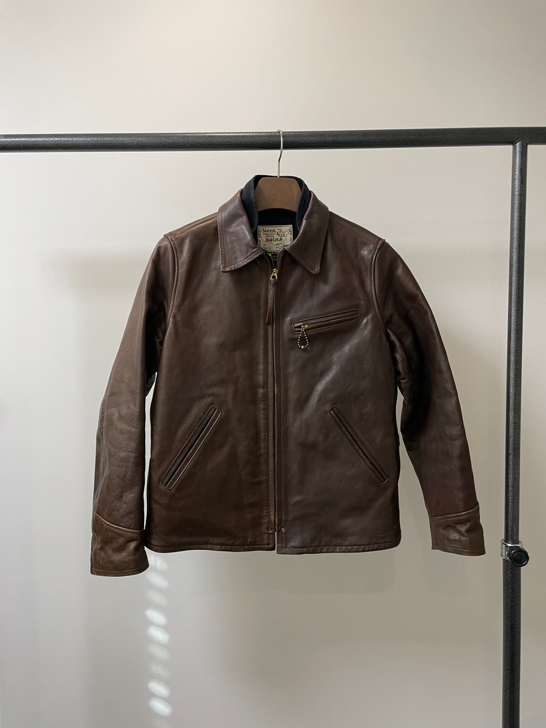 (38) sugar cane 슈카케인 홀스하이드 스포츠자켓 상품이미지1