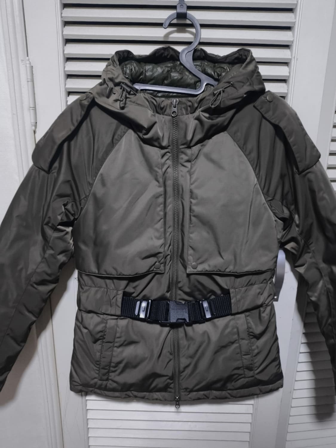 90 코오롱스포츠 벨트 구스다운 패딩점퍼 자켓 상품이미지1