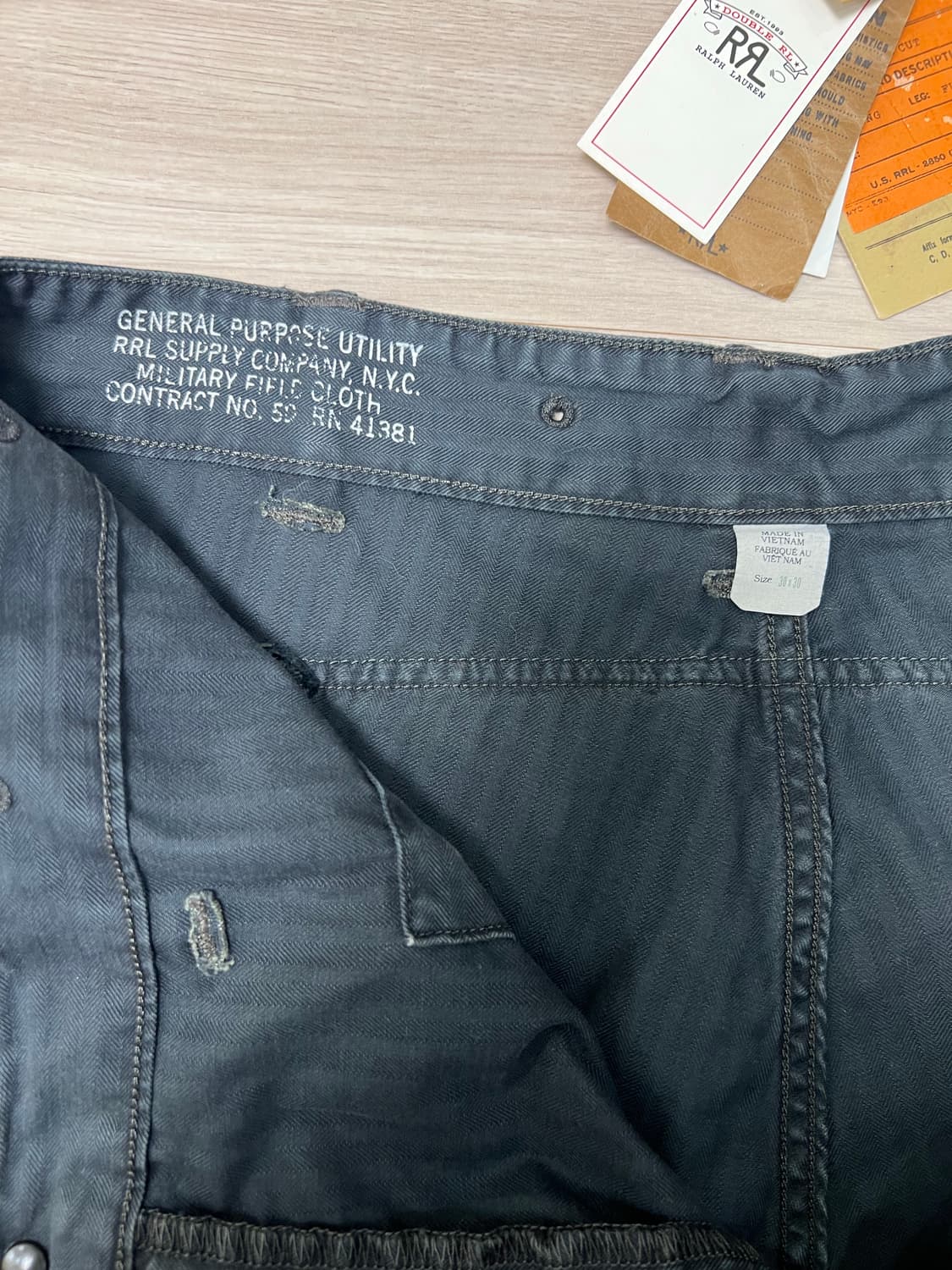 RRL / 몽키팬츠 / W30 L30 상품이미지6