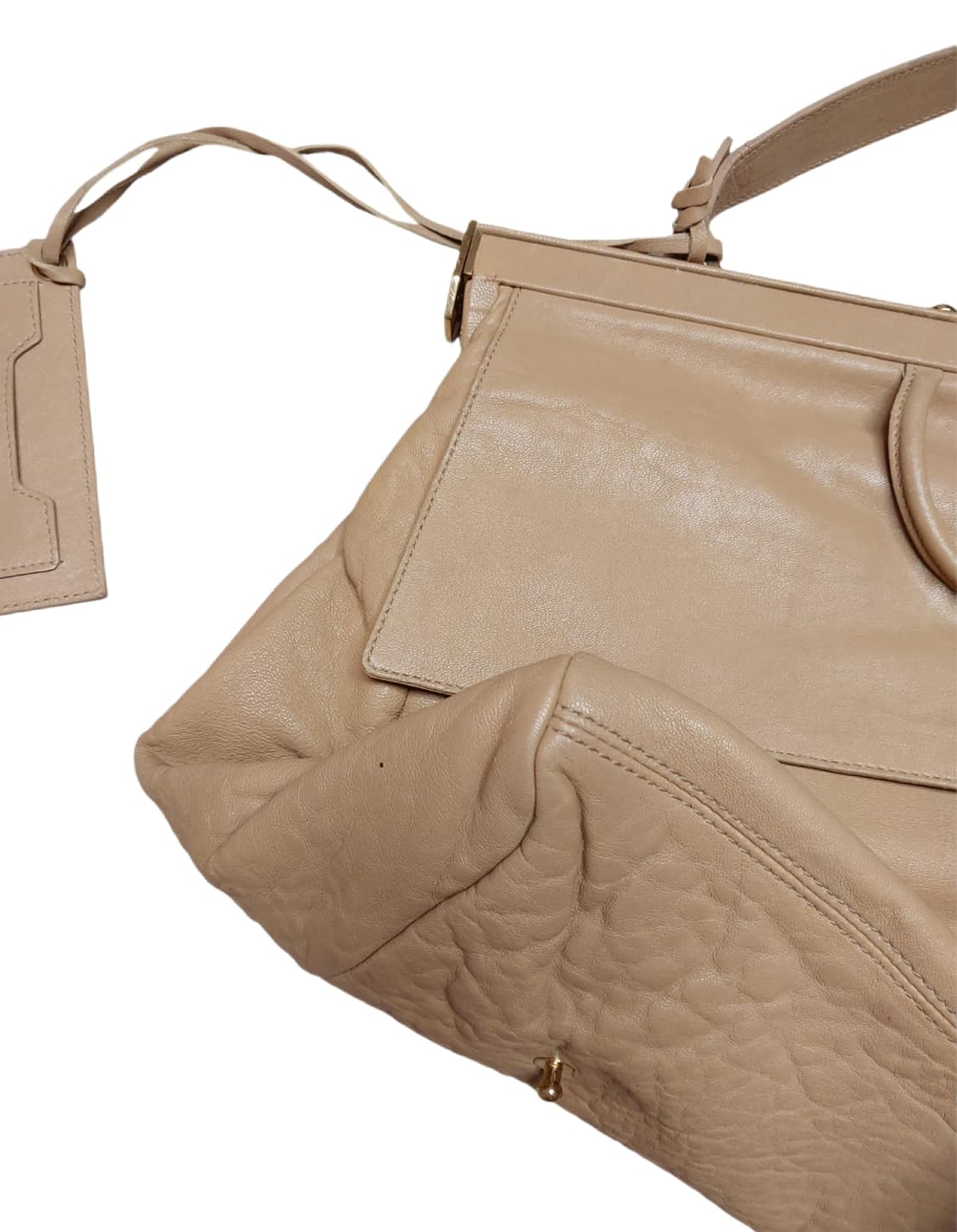 발렌시아가 빈티지 레더 탑핸들백 2way (정품) 상품이미지7