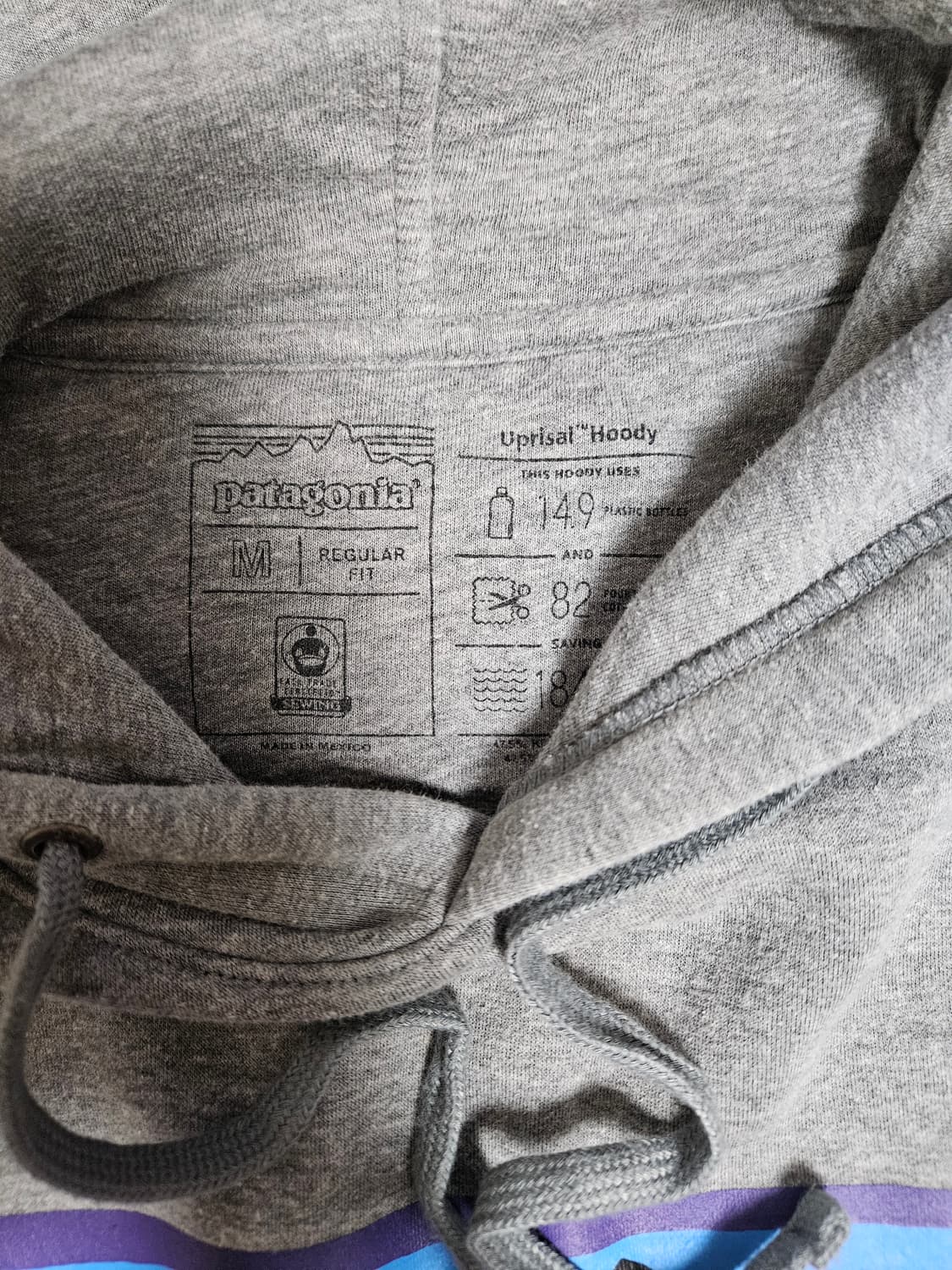 파타고니아 그레이 후드 M 상품이미지3