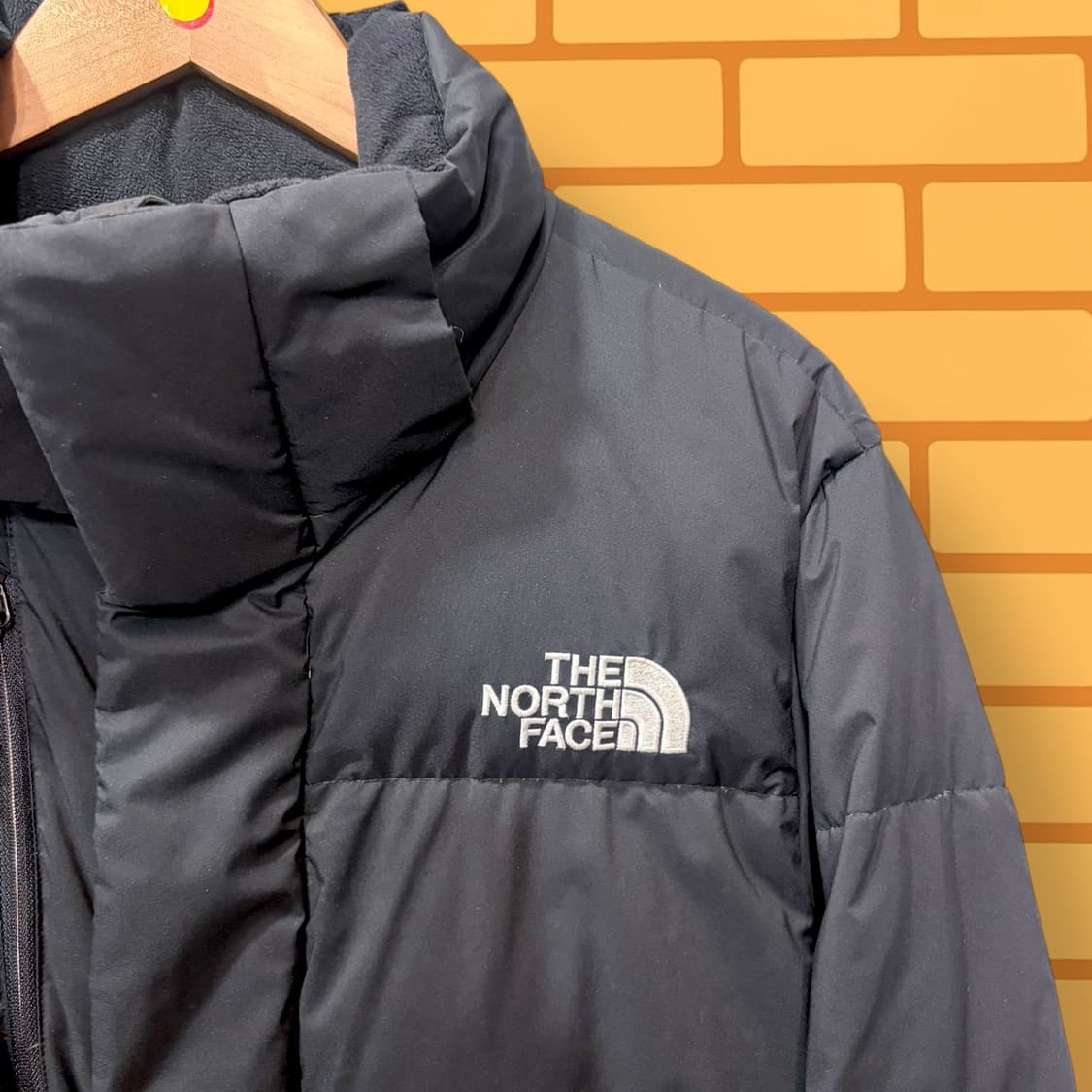 The North Face 블랙 패디드 자켓 (M) 상품이미지2