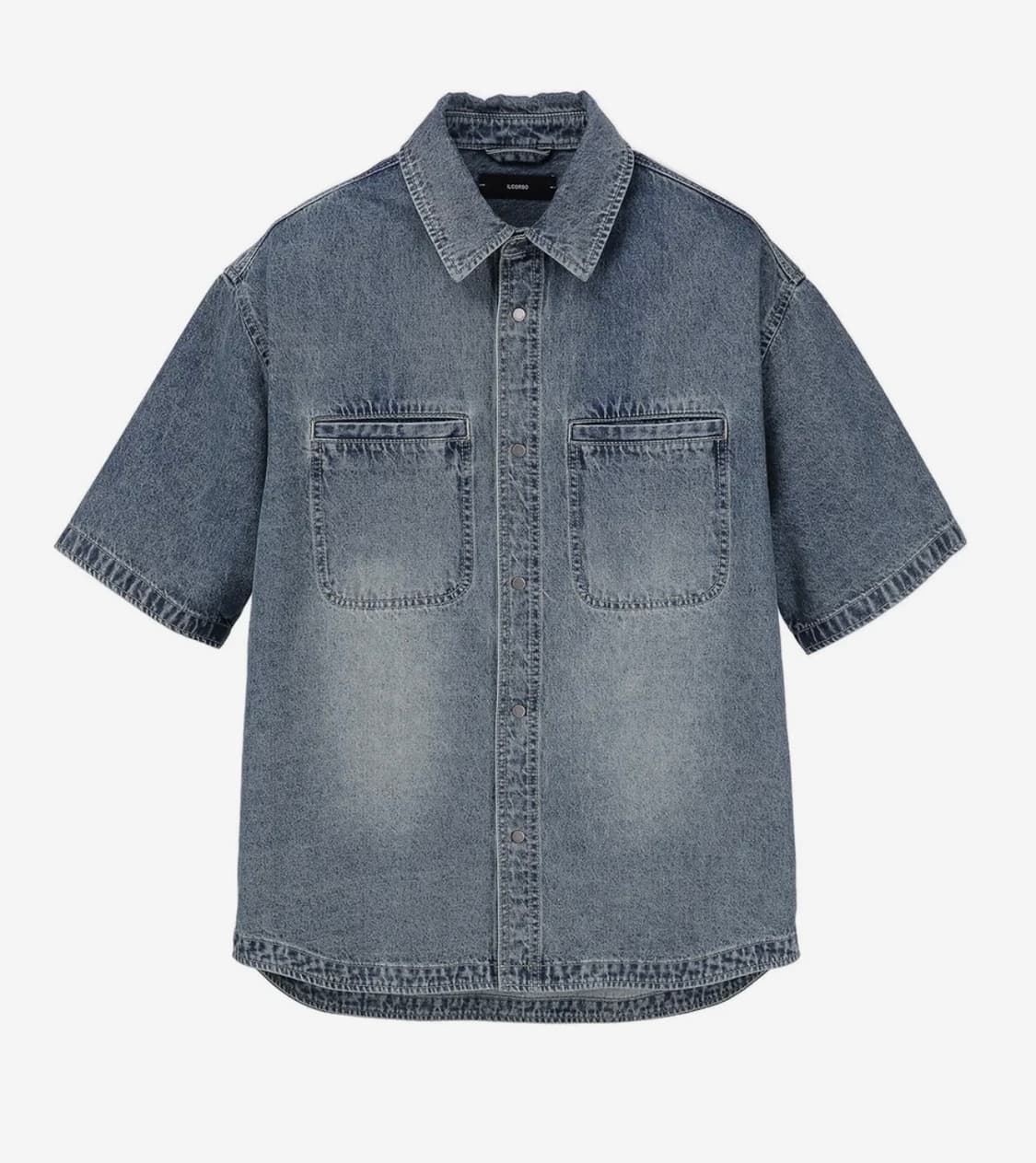 일꼬르소 데님 셔츠 상품이미지2