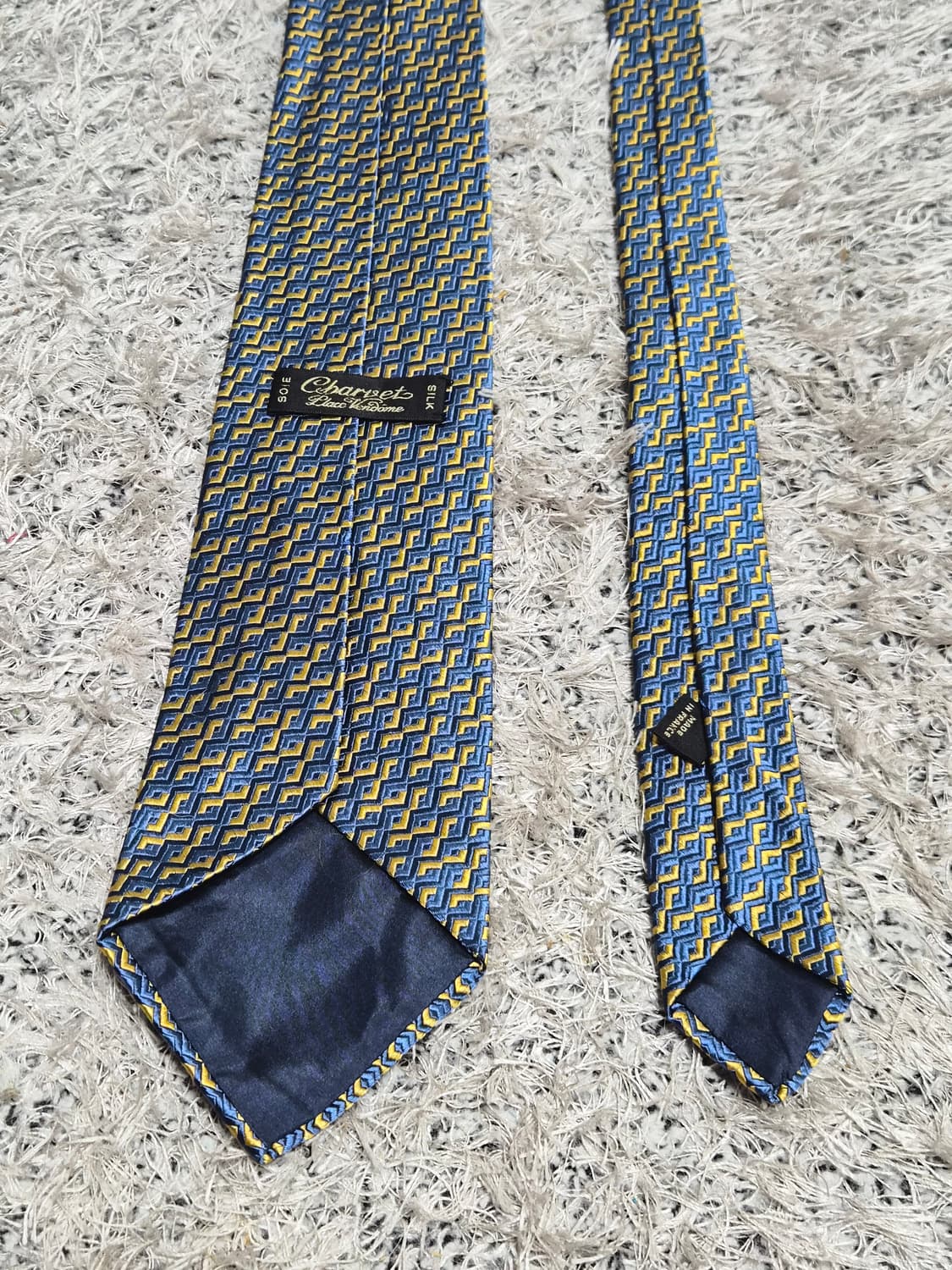 샤르베Charvet 메이드인프랑스 넥타이 Free - N40 상품이미지5