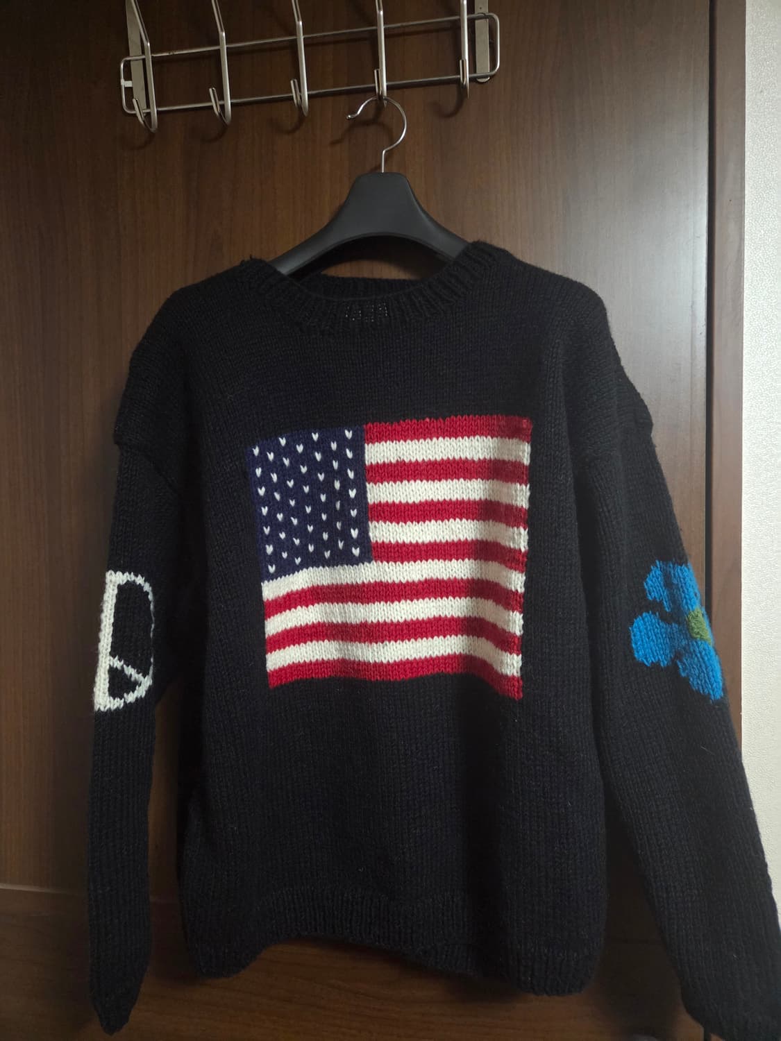 맥마혼 니트 블랙 스웨터 프리사이즈 상품이미지2