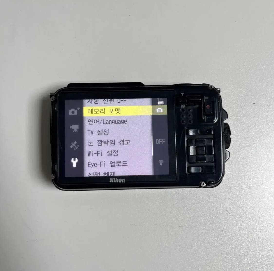 니콘 쿨픽스 aw110s nikon coolpix silver 상품이미지7