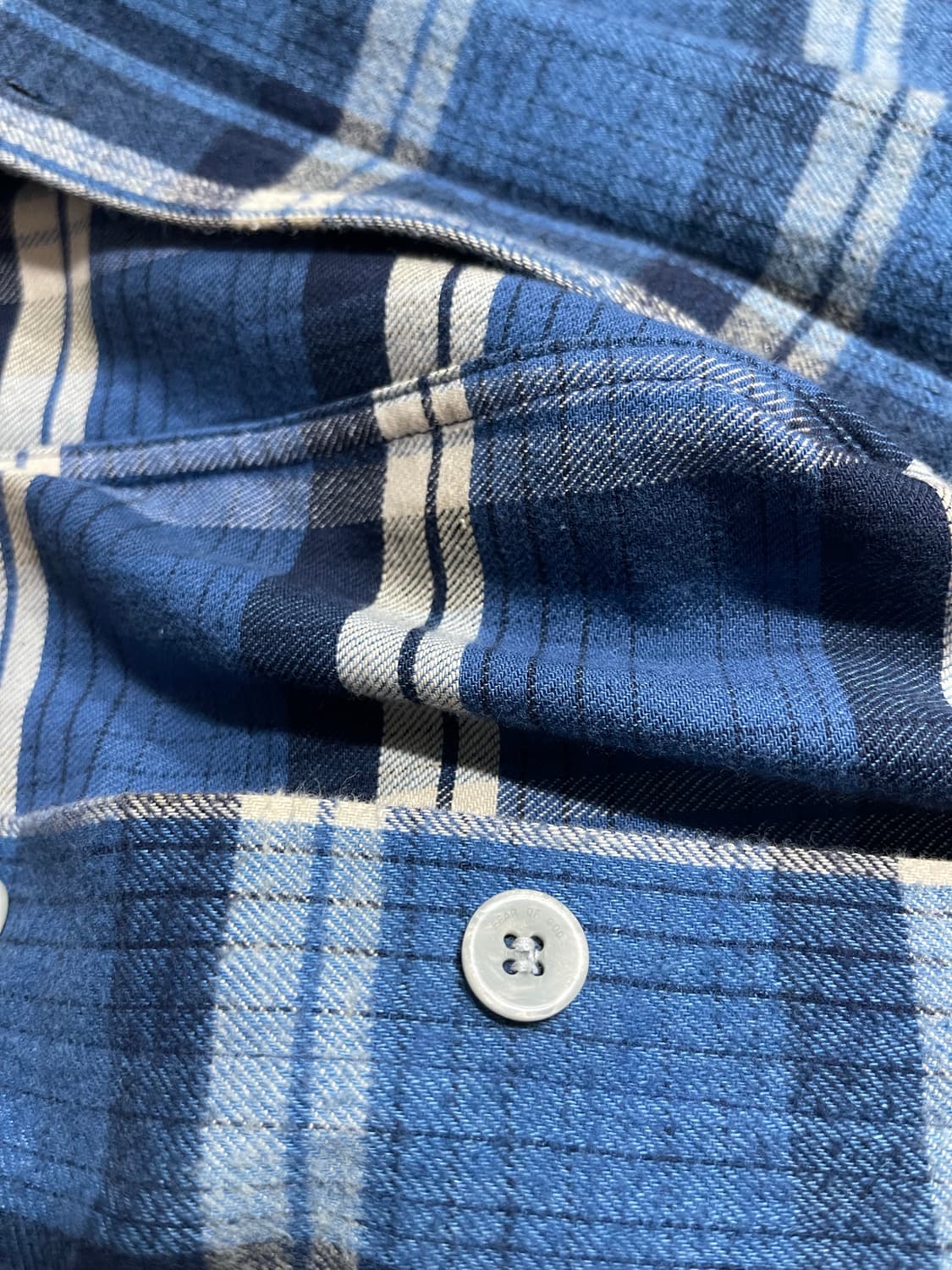 [S]피어오브갓 4th 플란넬 셔츠 블루 상품이미지4