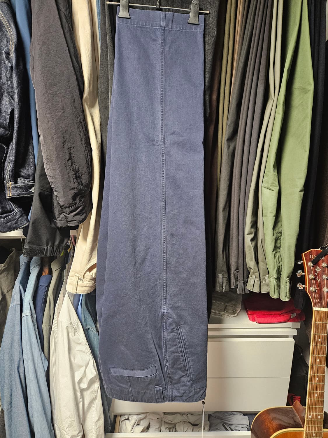 마이라이브러리 134 빈티지 치노 팬츠 블루 L 사이즈 상품이미지1