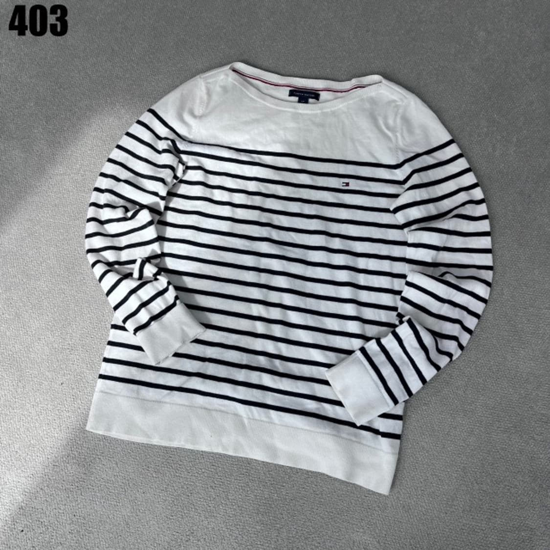 타미힐피거 스트라이프 긴팔티  상품이미지1