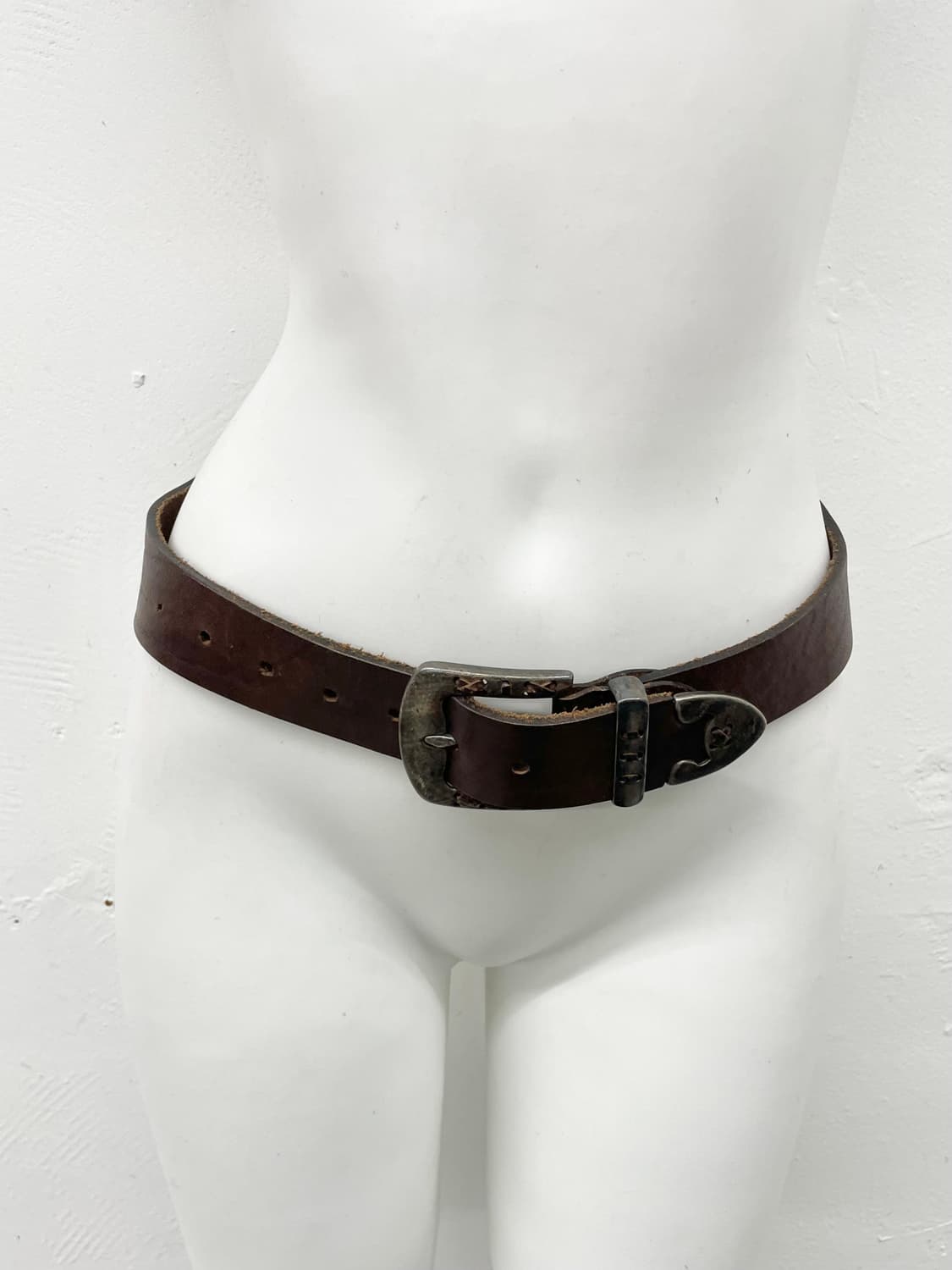 리얼레더 웨스턴 버클 벨트 상품이미지2