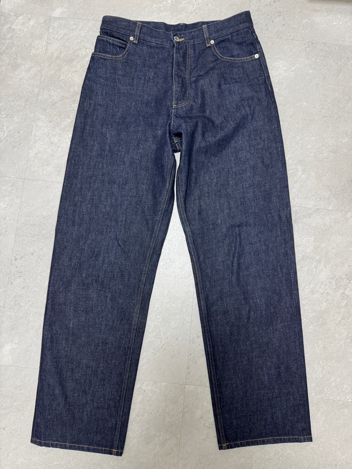 25SS 인디고 와이드 레그 진 46 상품이미지1