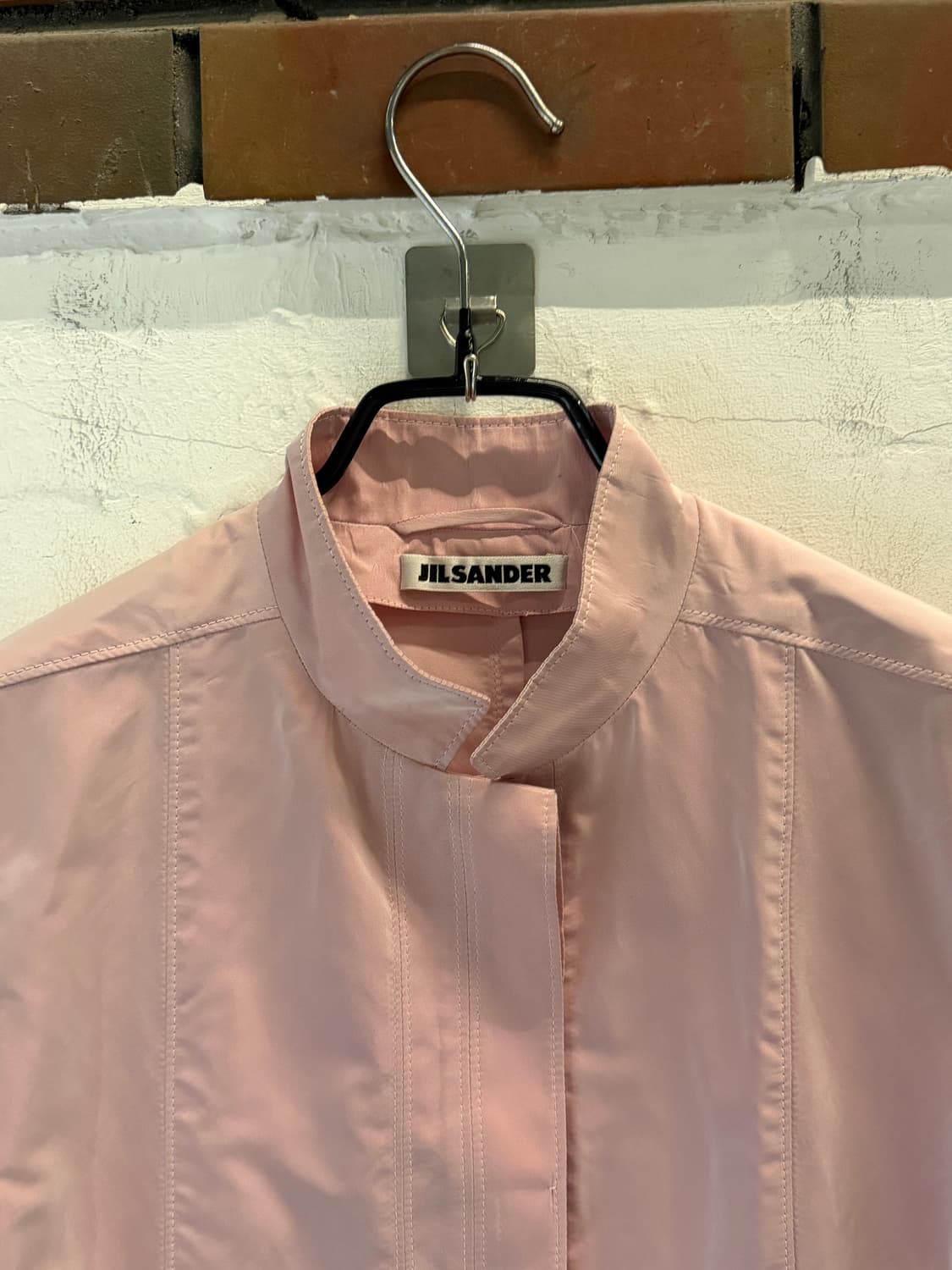 JIL SANDER 질샌더 파스텔 핑크 트렌치 코트 34 상품이미지2