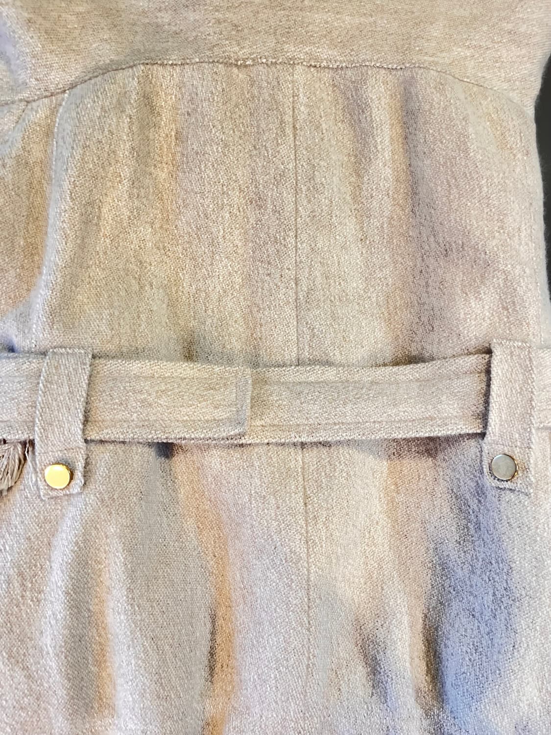 타임 앙고라 울 프린지 벨티드 자켓 상품이미지9