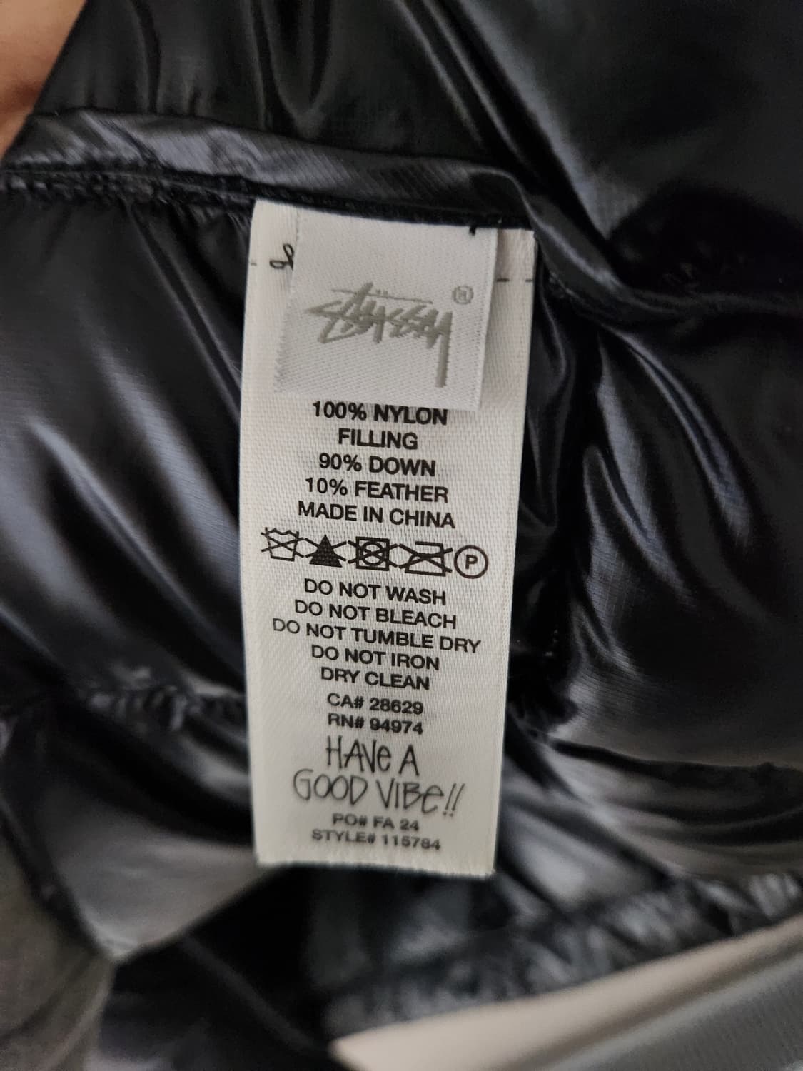 스투시 미드웨이트 퍼퍼 경량 패딩 점퍼 상품이미지4