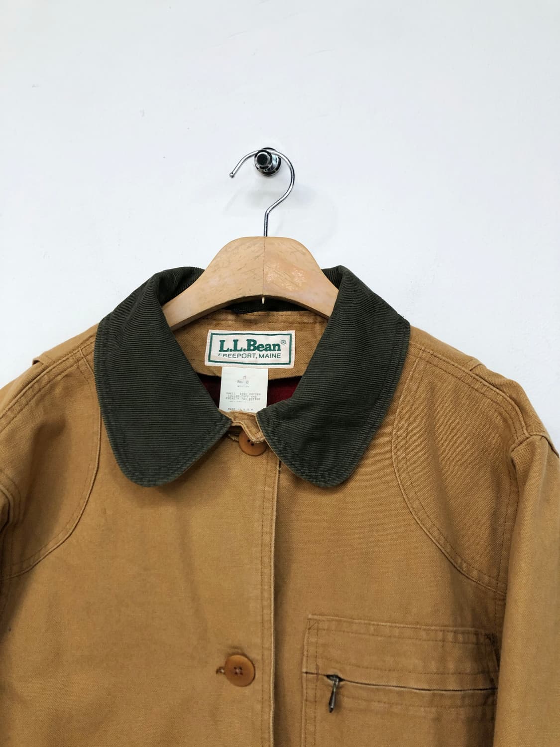 엘엘빈 made in u.s.a 캔버스 헌팅 자켓 상품이미지5