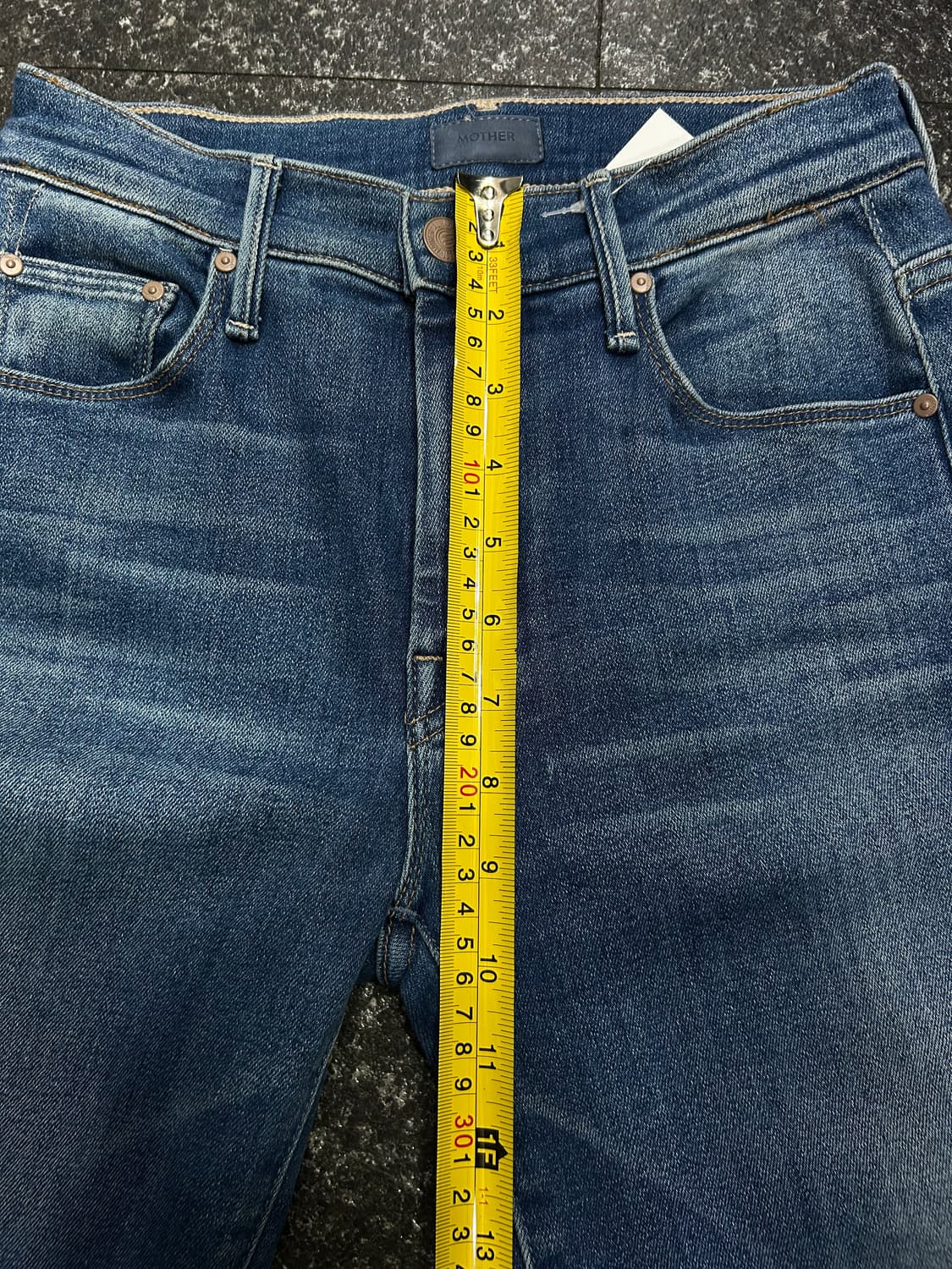 마더 MOTHER 부츠컷 약스판 데님 팬츠 청바지 25인치 상품이미지7