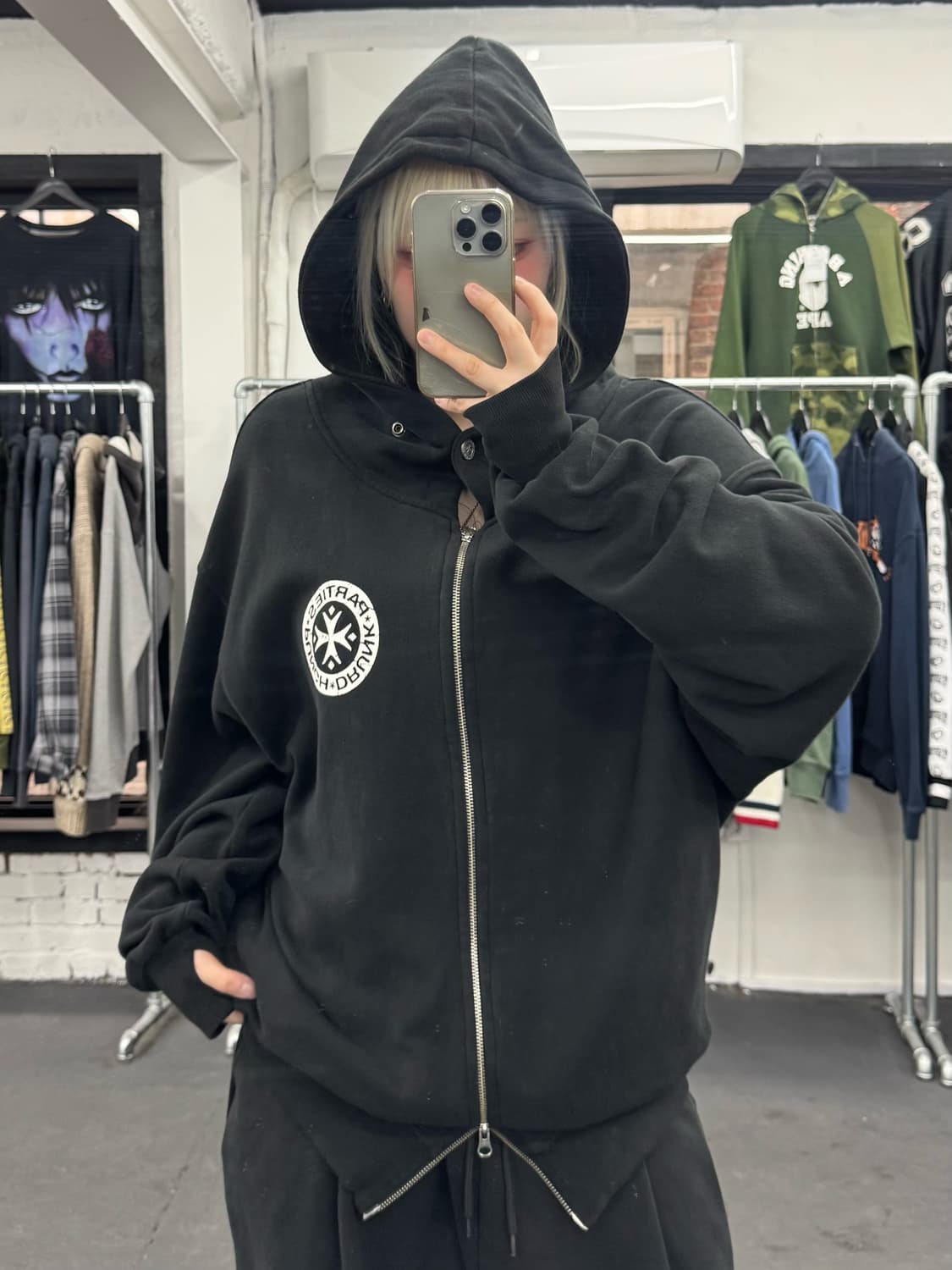 펀치 드렁크 파티즈 후드집업 상품이미지4