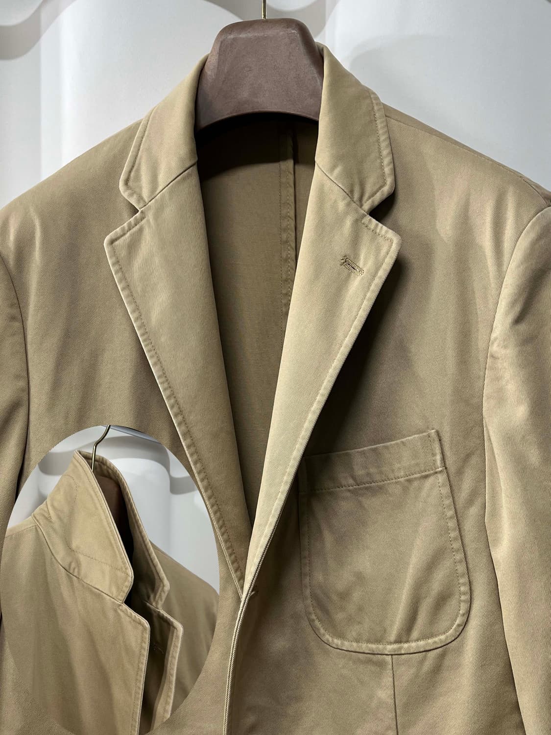 폴로 랄프로렌 탄베이지 치노 스포츠코트 자켓 상품이미지5