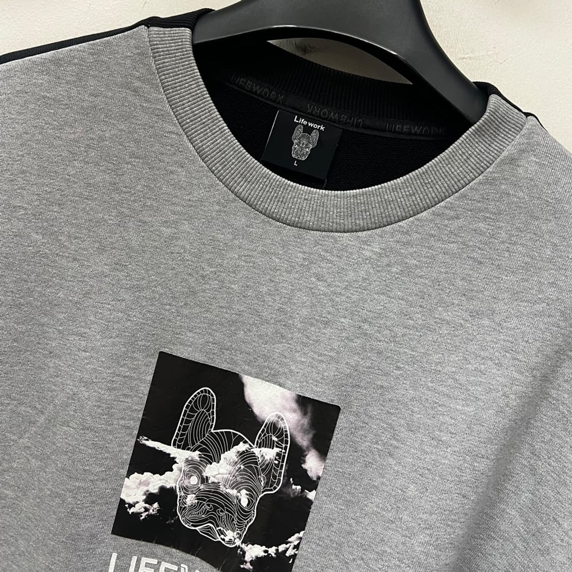 라이프워크 야누스 레이어드 맨투맨 L 상품이미지4