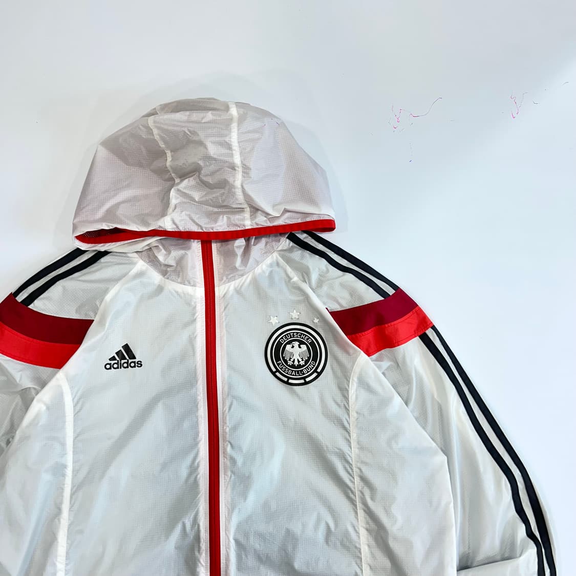 Adidas 아디다스 독일 화이트 바람막이 상품이미지4