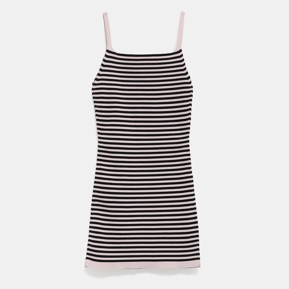 [XS,S,M]기마구아스 Camu 스트라이프 원피스/블랙 상품이미지9