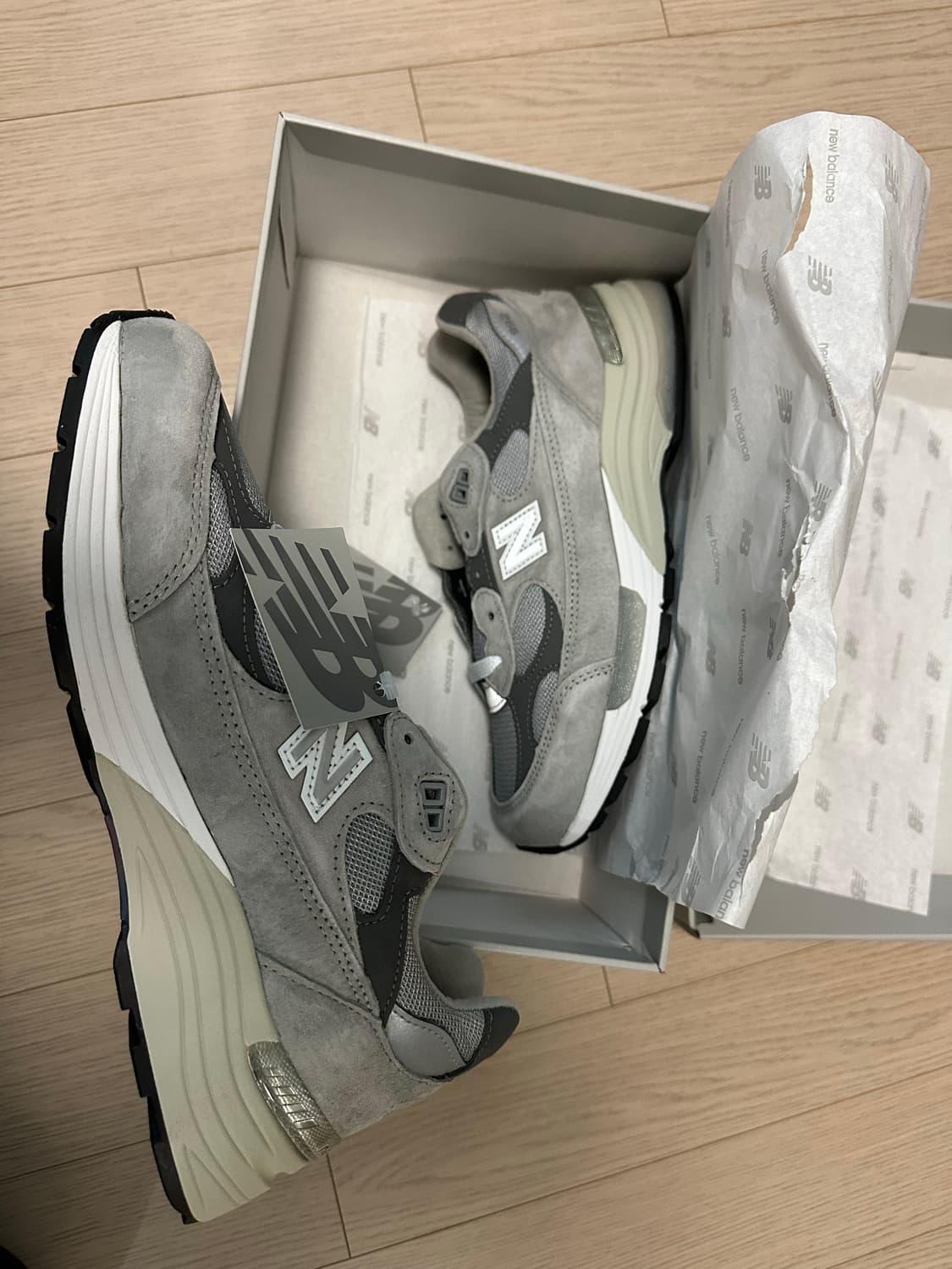 뉴발란스 992 그레이 260사이즈 새상품  상품이미지2