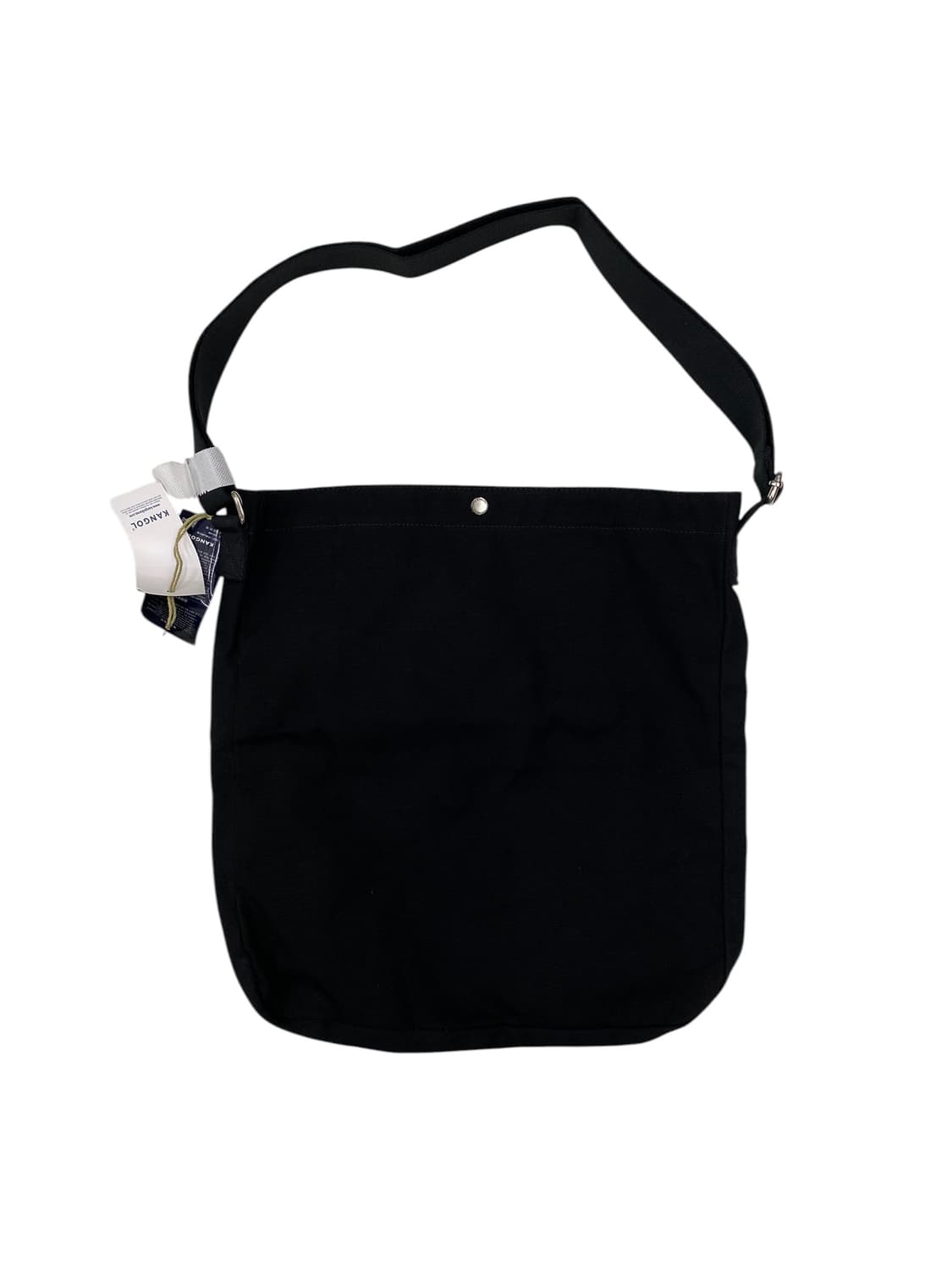 캉골 블랙 캔버스 크로스백 상품이미지2