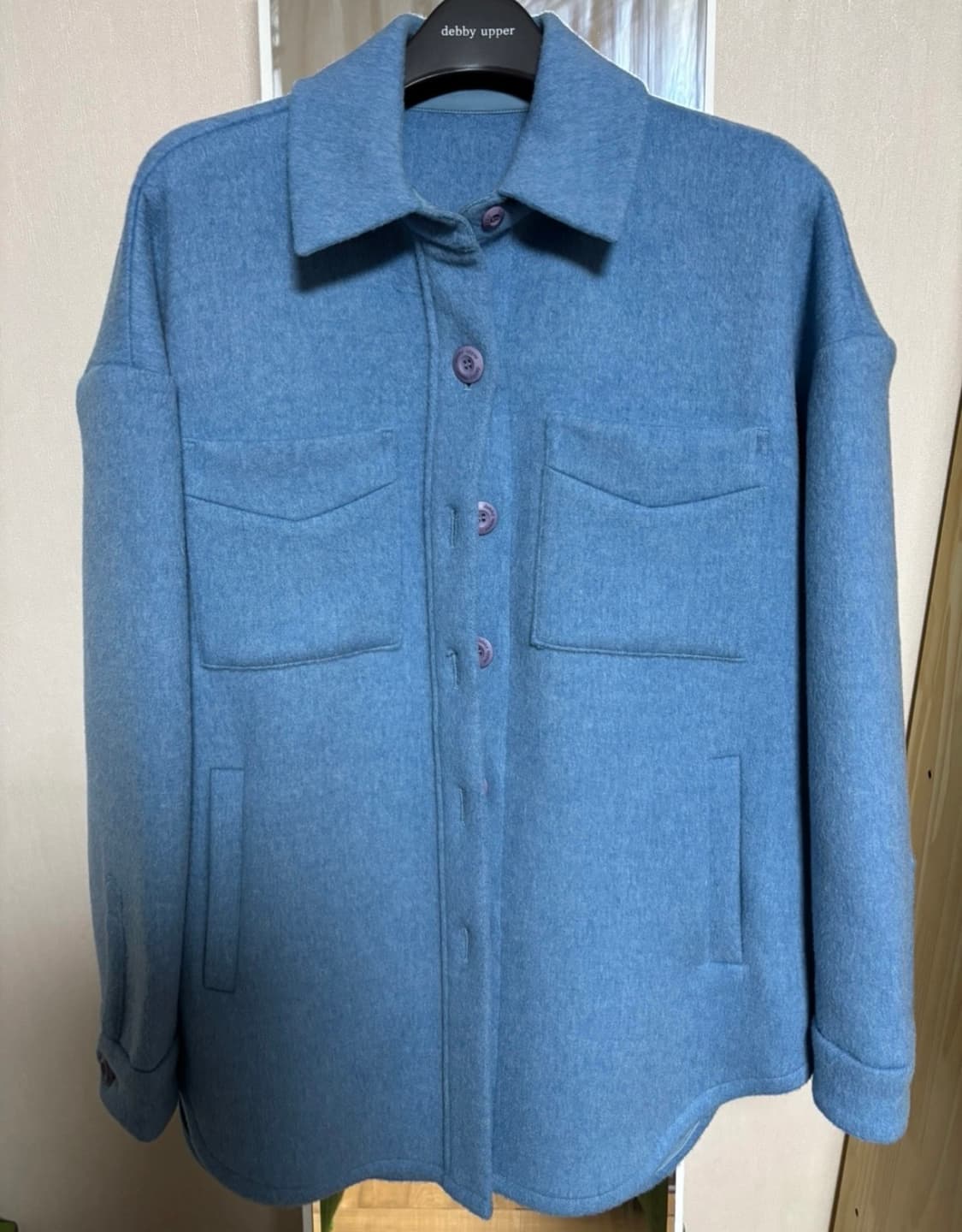 데비어퍼 울셔츠 겸 자켓 (유니섹스,새상품) 상품이미지1