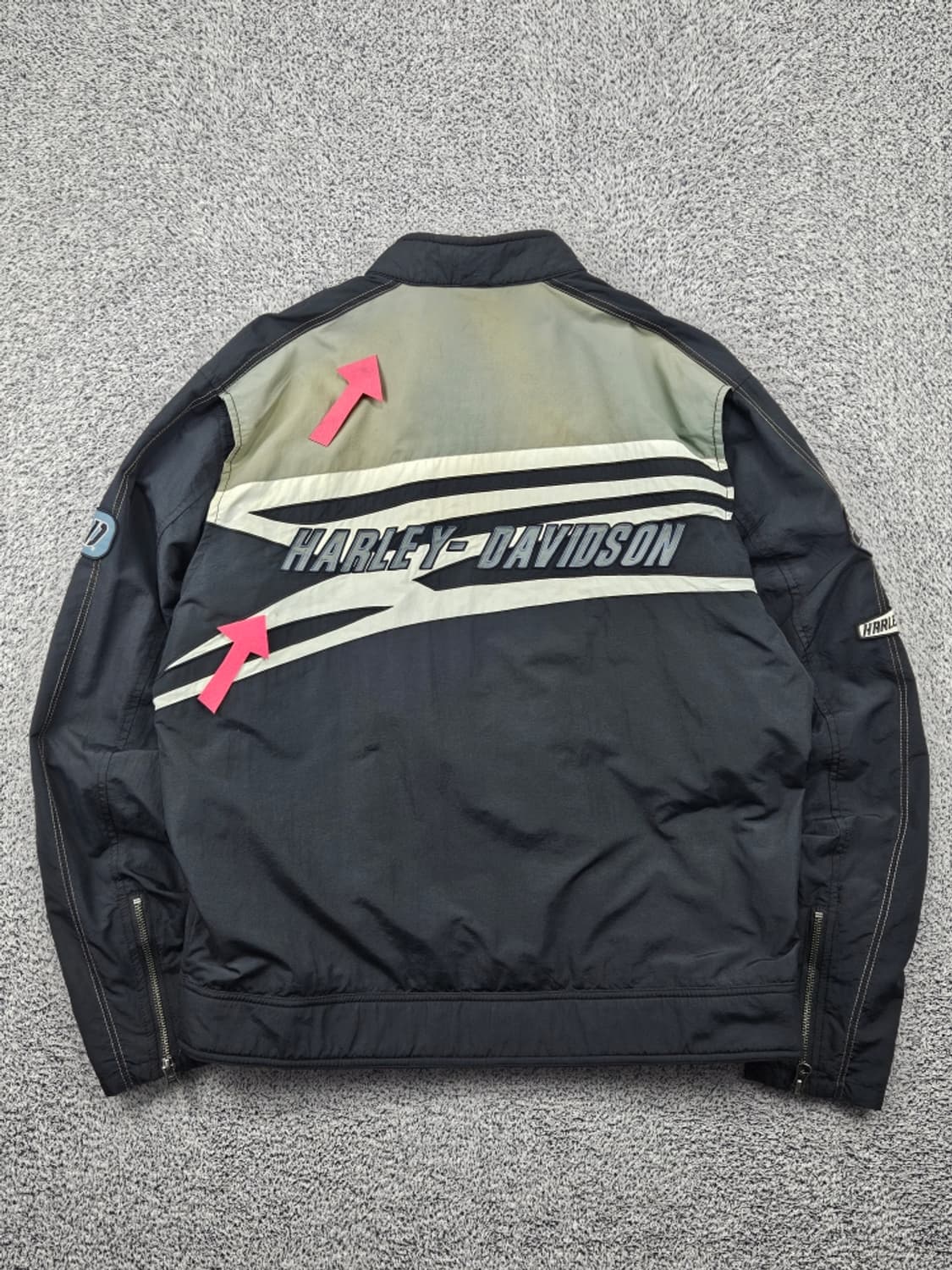 할리데이비슨 모터사이클 바이커 레이싱 자켓 ( M ) / 11785 상품이미지6
