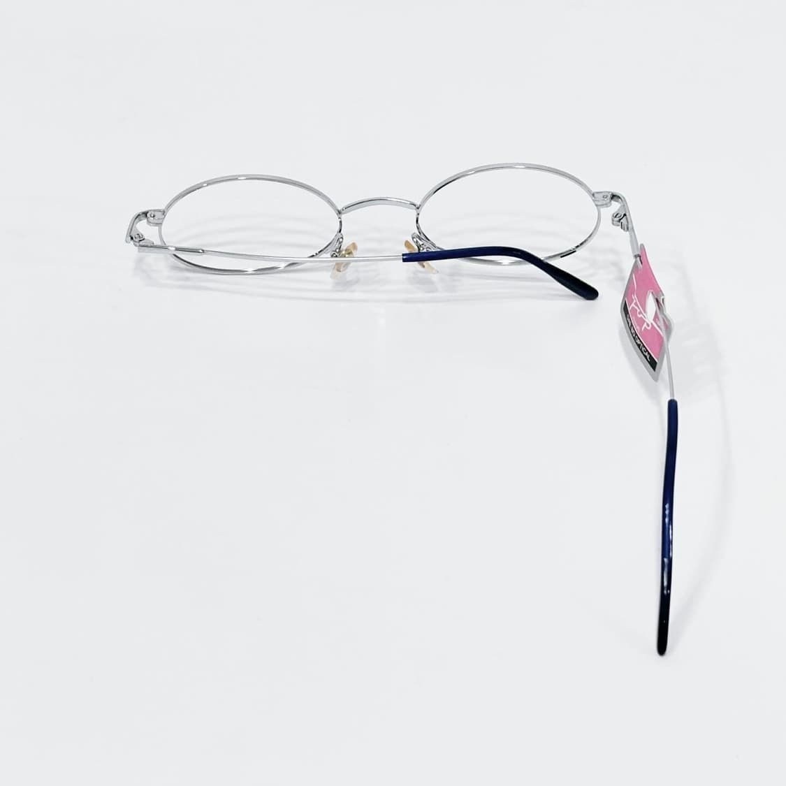 TOP 실버 오벌 데드스탁 빈티지안경 상품이미지3